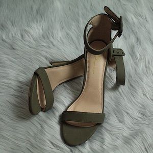 Olivia James Olive Heels